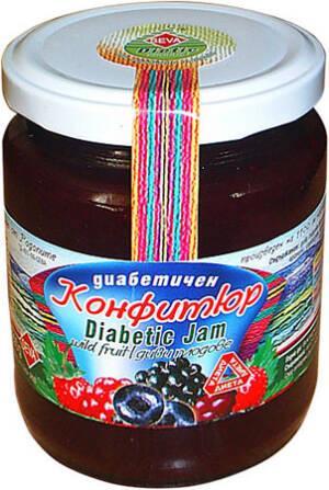диабетичен конфитюр от диви плодове